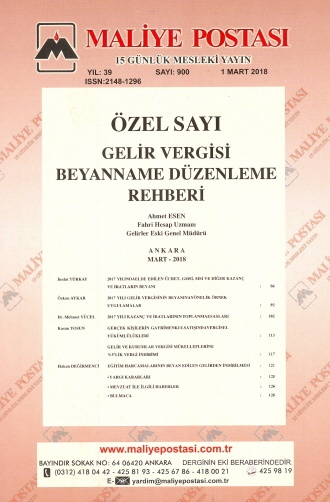 GELİR VERGİSİ BEYANNAME DÜZENLEME REHBERİ